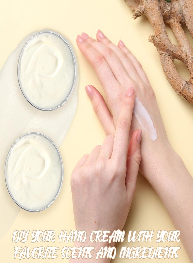 Jcoos DIY Hand Cream Making Kit, Handcream For Very Dry Hands, hand lotion with Shea Butter, Almond Oil, Jars, Essential Oils Natural Whipped Shea Butter Body Butter Making Kit Gifts for Women - Image 4